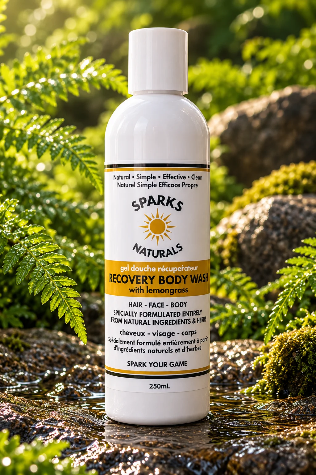 Spark Naturals Recovery Body Wash